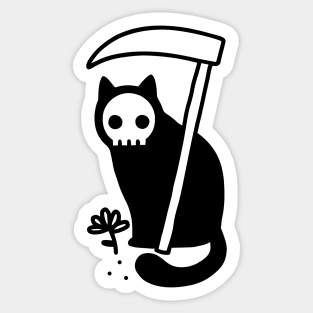 Grim Kitty Sticker